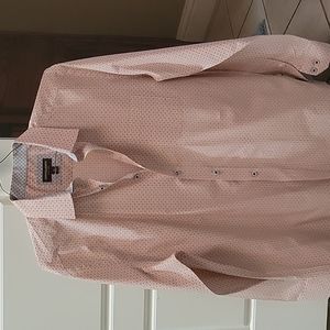 Men's Johnston and Murphy button up shirt